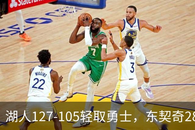 湖人127-105轻取勇士，东契奇28+8+7，库里23分，凯斯勒12中12